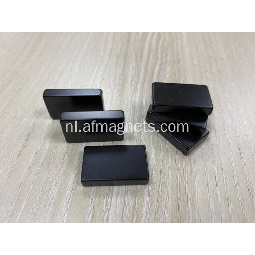 Zwart epoxy gecoate neodymium magneten